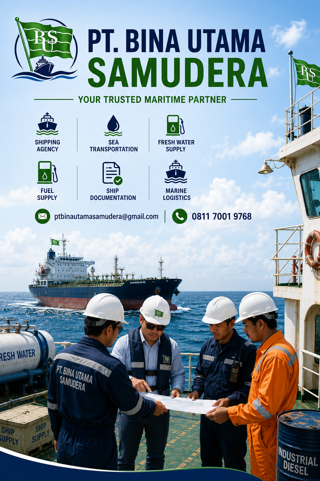 Vision & Mission PT. BINA UTAMA SAMUDERA